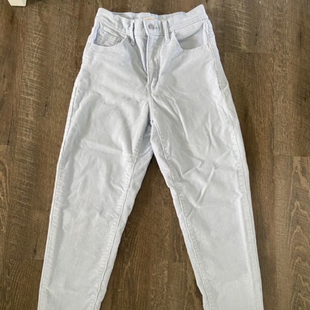 Levi's High Waisted Mom Jean - Corduroy Pants